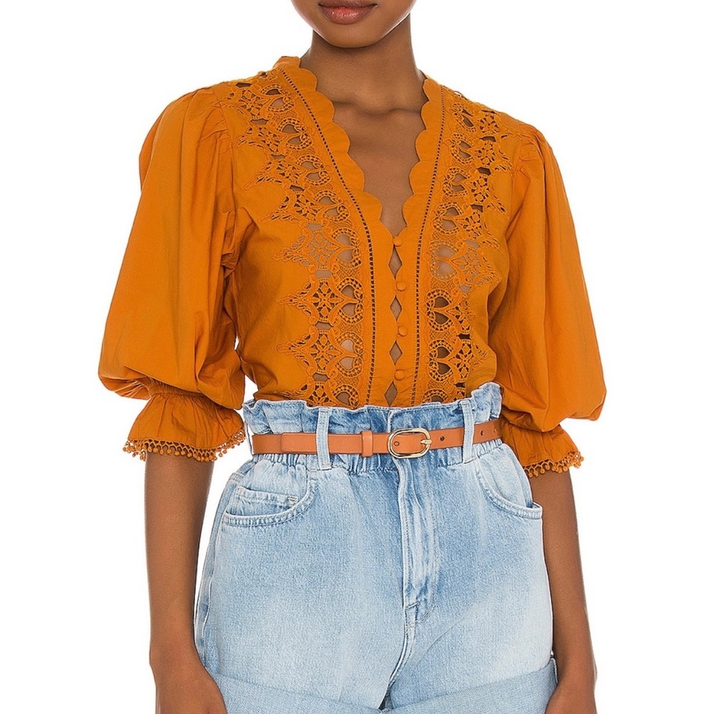 Louella Embroidered Top